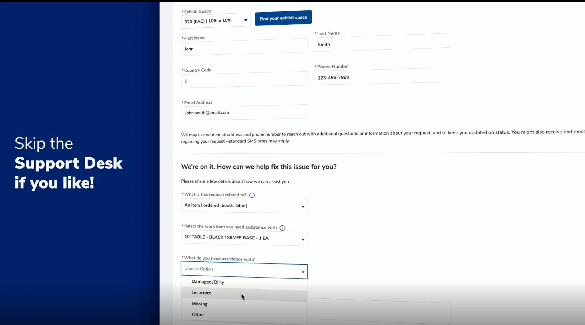 Freeman Service Requests Online